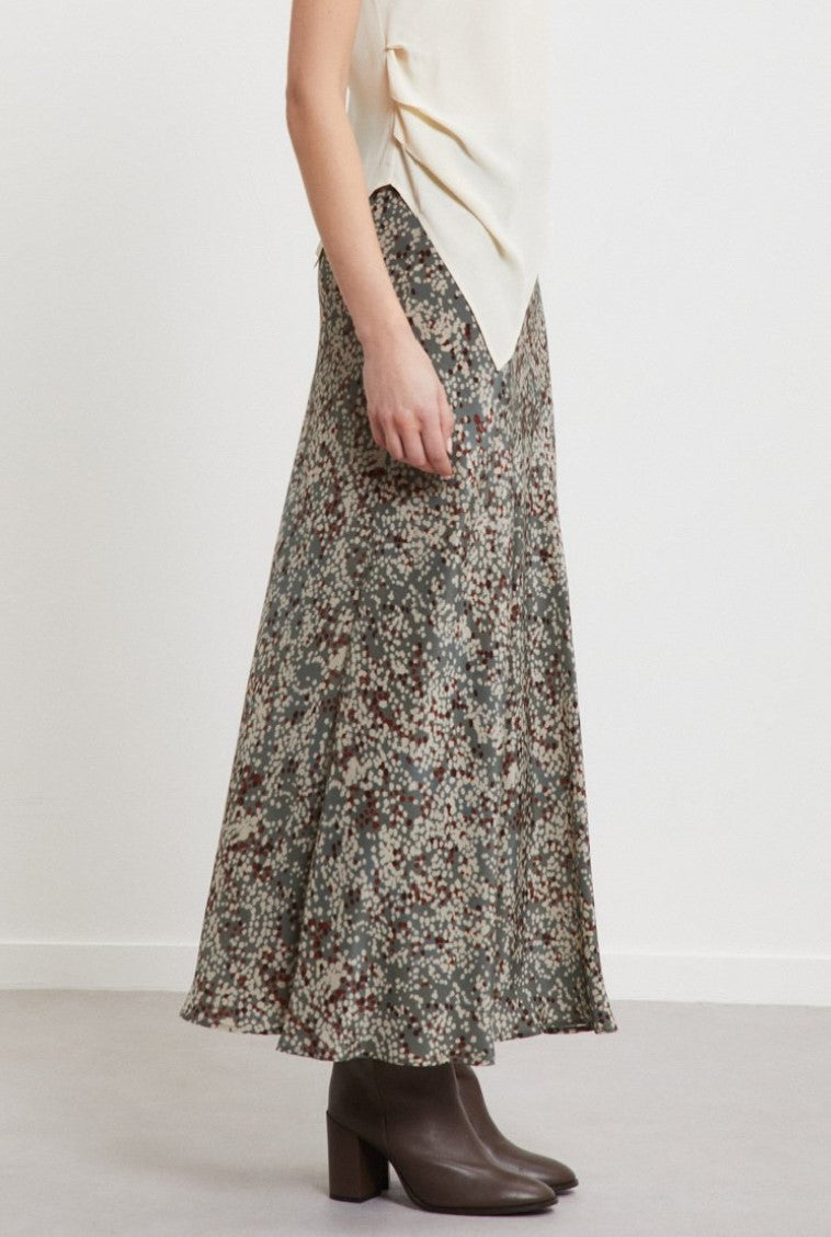 Printed viscose skirt - Ottod'Ame