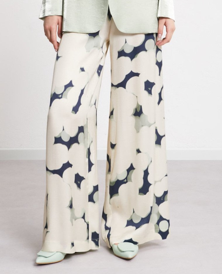 Printed Viscose trousers - Ottod'Ame