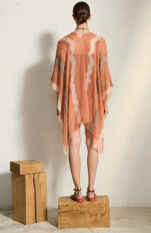 Kaftan Rafaele short tie and die - Mare di Latte 24PTD201E25