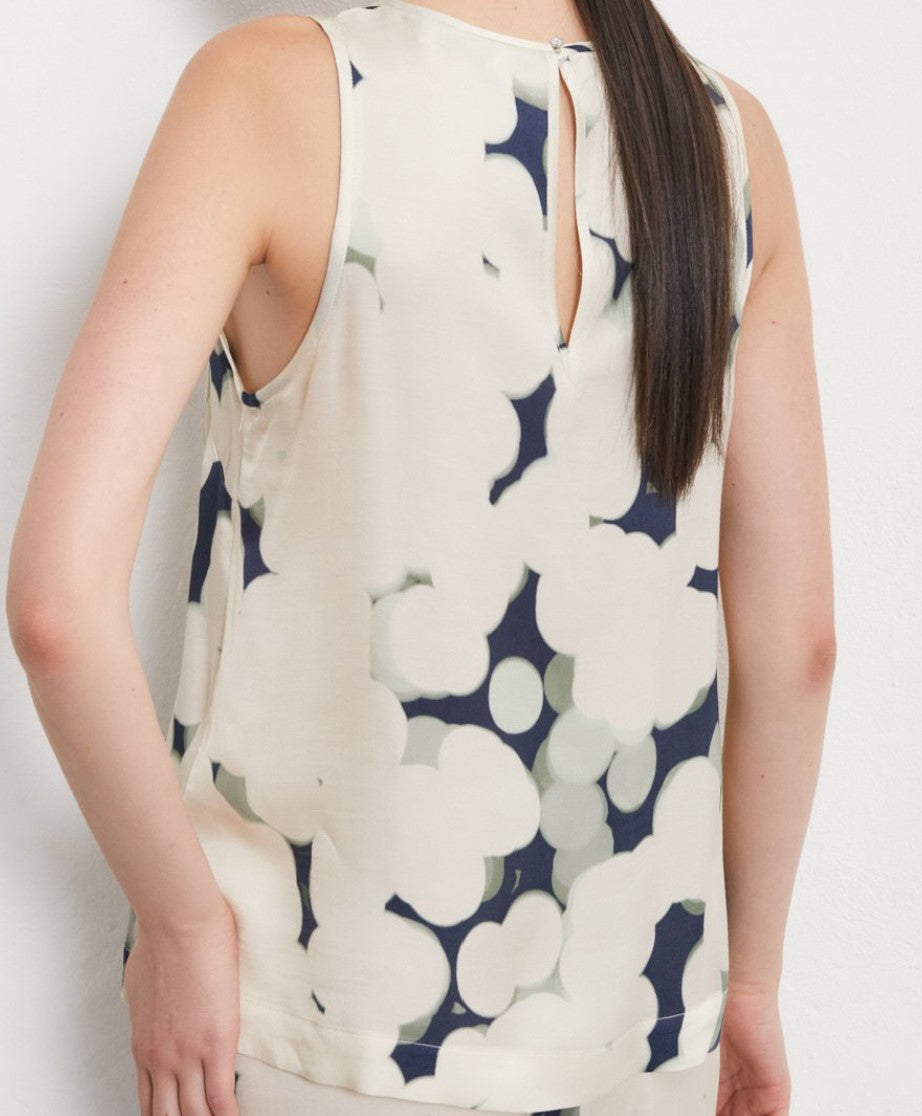 Printed viscose top - Ottod'Ame