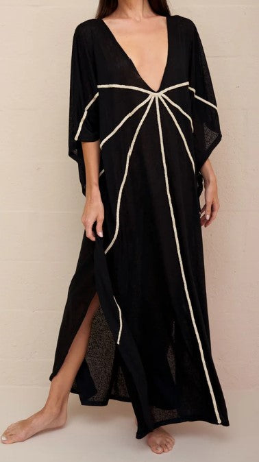 Braided front kaftan - Pitusa