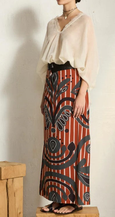 Kaftan Rafaele short plain - Mare di Latte 25P201