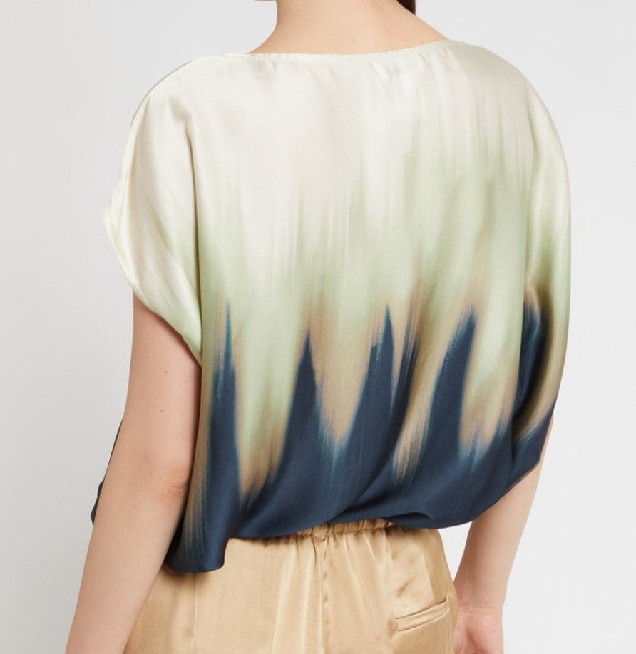 Printed viscose top - Ottodame