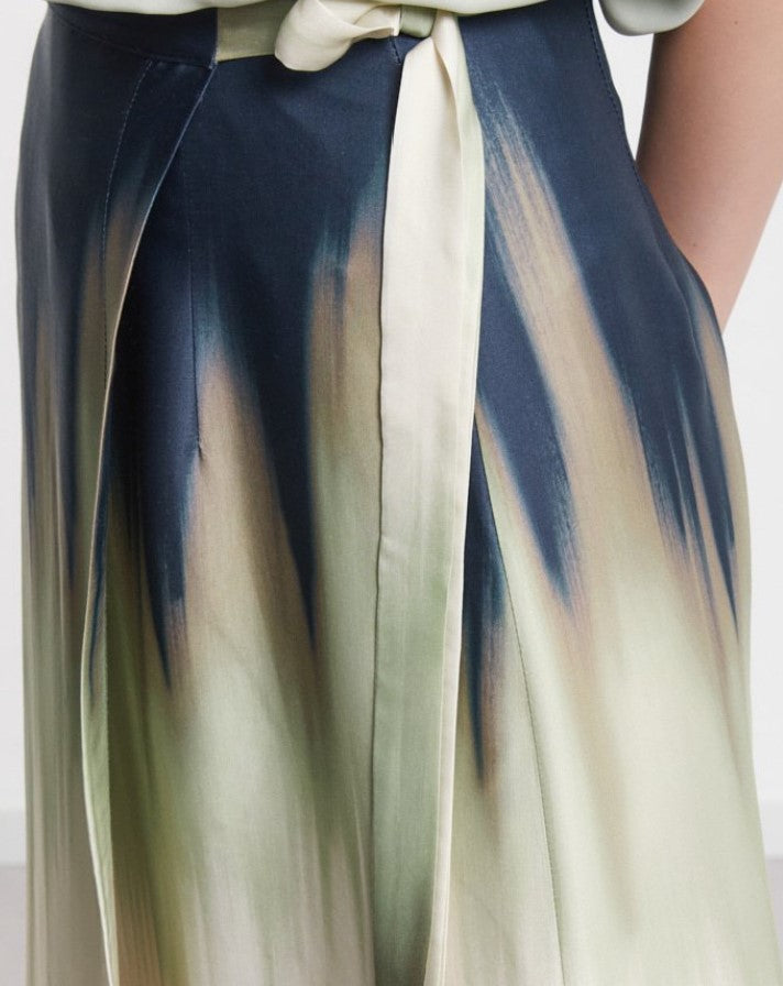 Printed viscose long skirt - Ottod'Ame