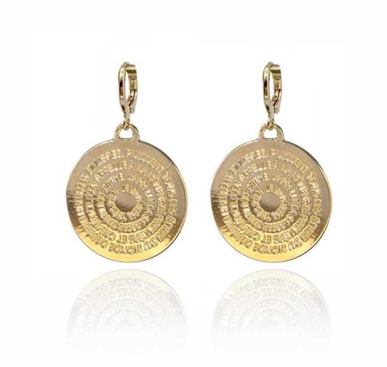 Earrings Mantra small - Acquadila