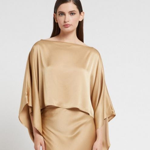 Viscose blouse gold - Ottod'Ame