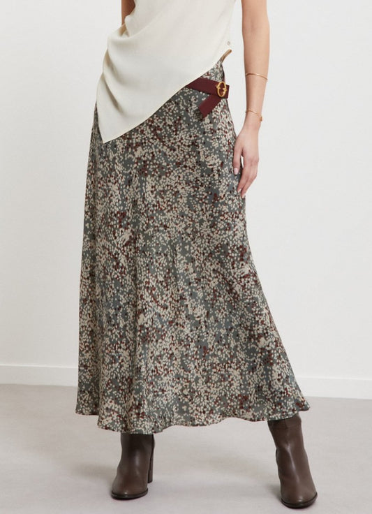 Printed viscose skirt - Ottod'Ame