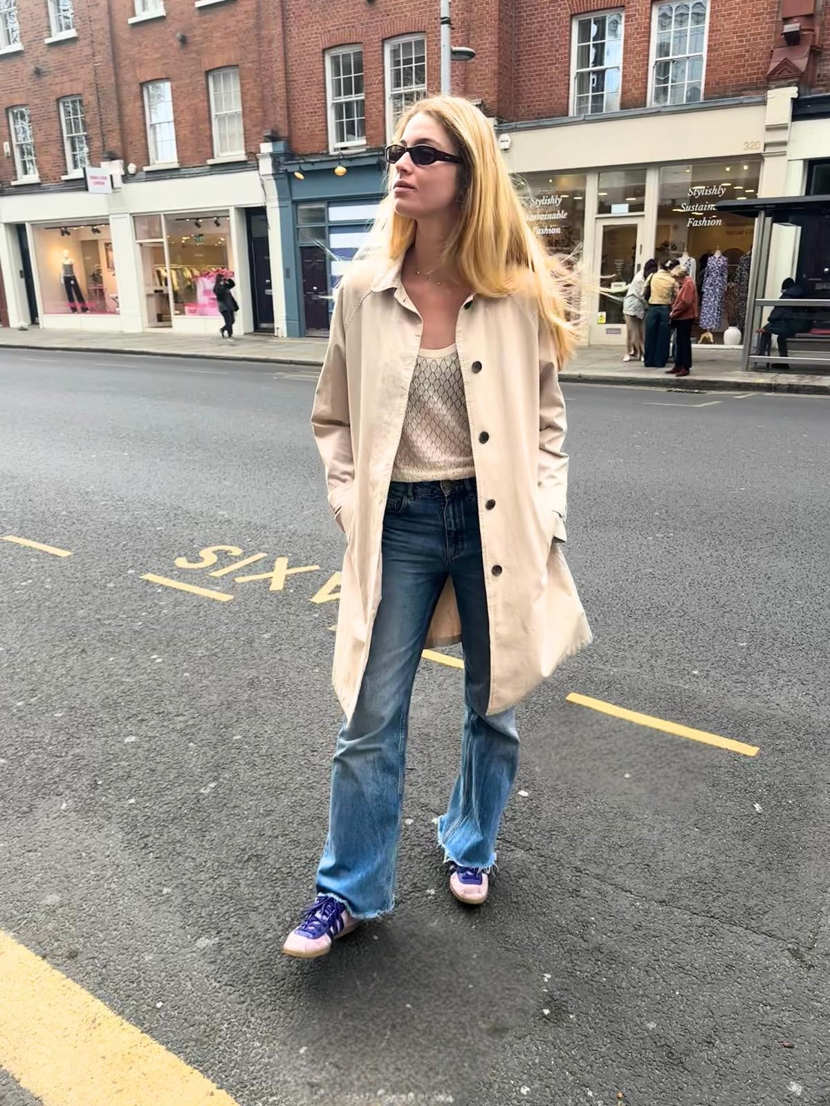 Trench beige coat  - Hartford