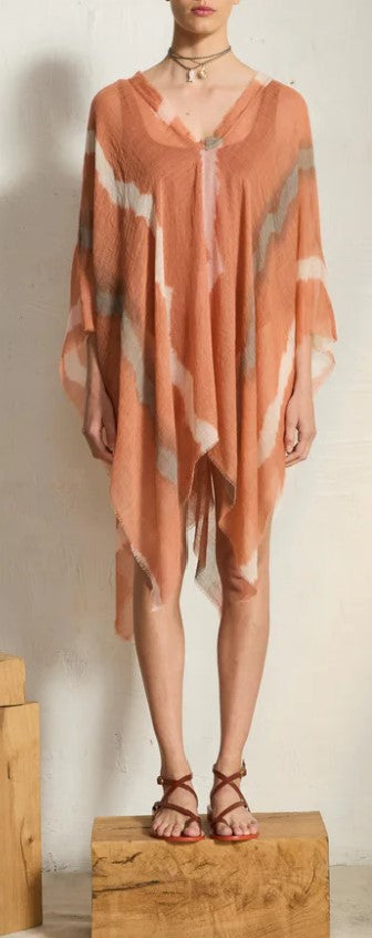 Kaftan Rafaele short tie and die - Mare di Latte 24PTD201E25