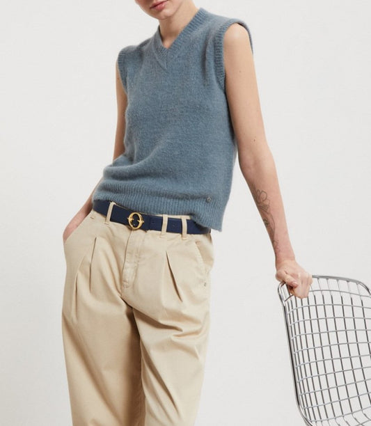 Wool-blend vest - Ottod'Ame