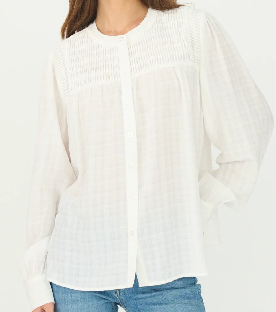 PD Cassie pintuck shirt - Pieszak