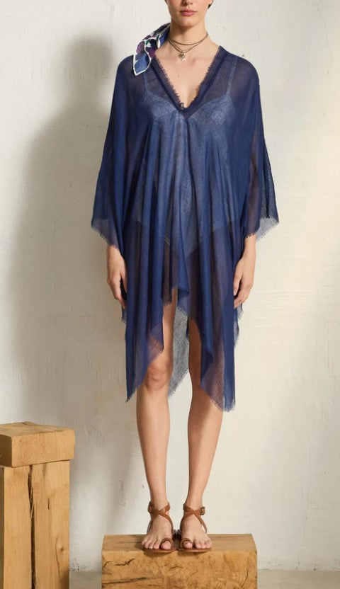 Kaftan Rafaele short plain - Mare di Latte 25P201