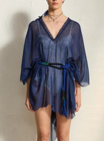 Kaftan Rafaele short plain - Mare di Latte 25P201
