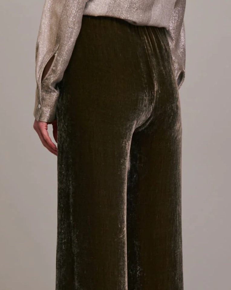 Portorico velvet brown trousers - Diega