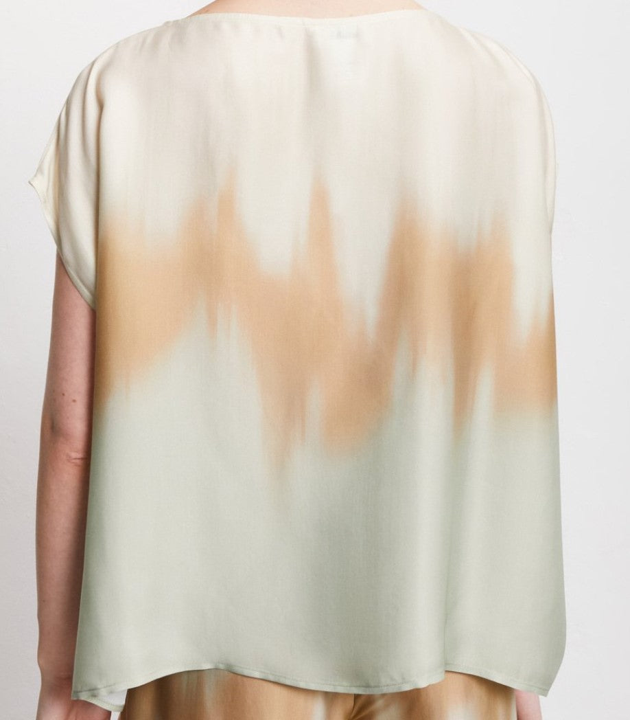 Printed viscose top - Ottodame