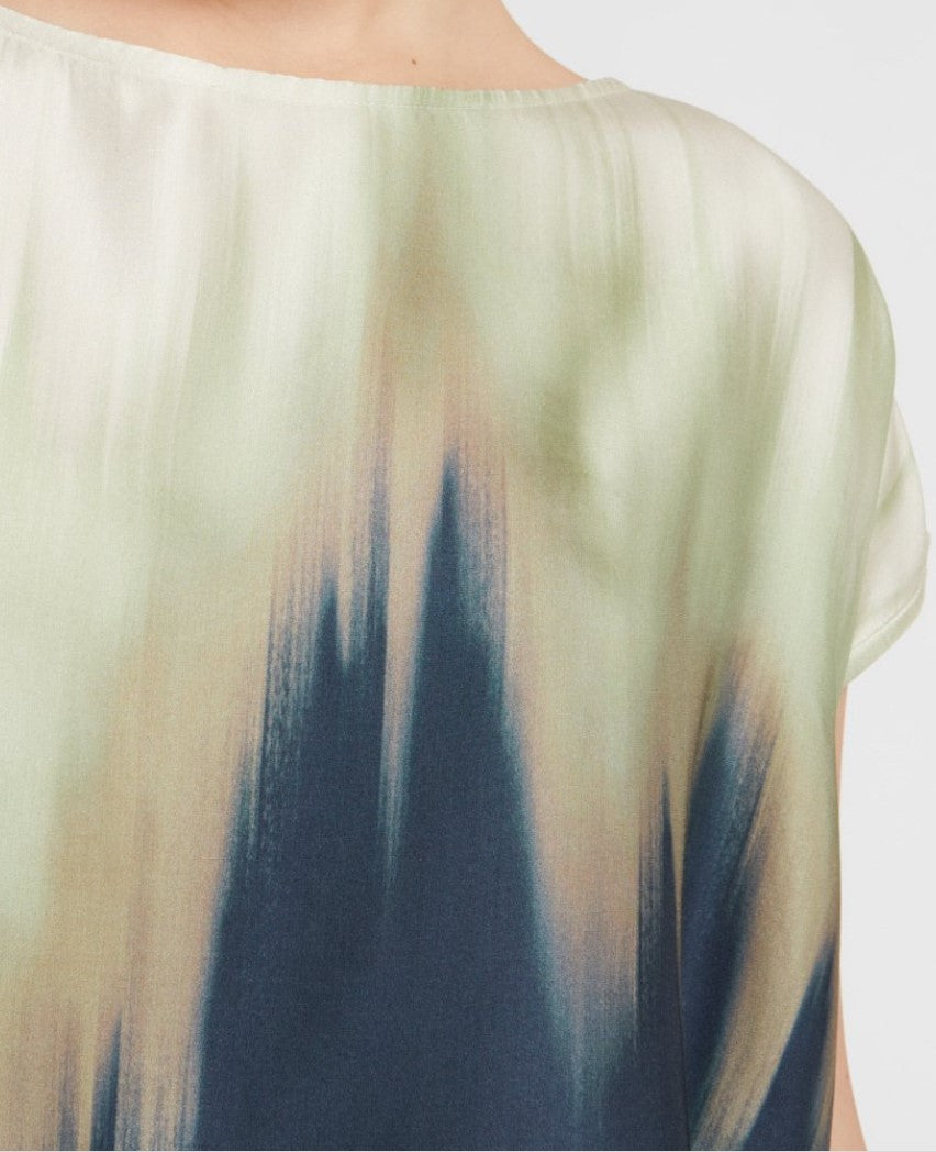 Printed viscose top - Ottodame