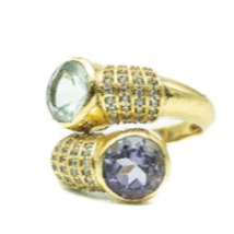 Bague Syracuse amethyse  - DIAPERIS