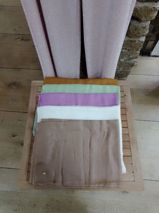 PASHMINA different coleurs - spampilla -