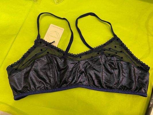 Brassiere amok navy dots - LE NOUVELLE