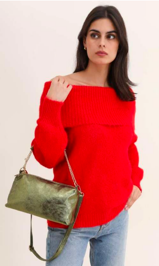 sac DAPHNE METAL - Cherry Paris -