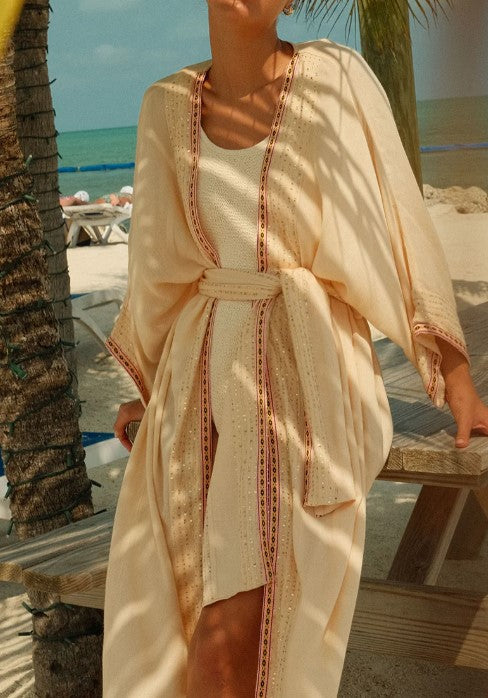 Vanessa sequin kimono - Pitusa