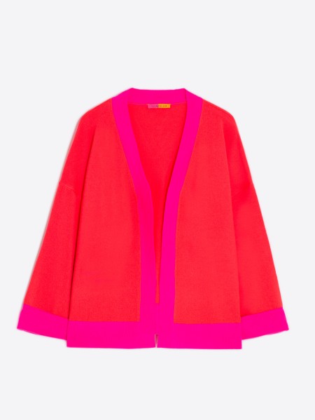 Cardigan Tweed Pink Card - Vilagallo